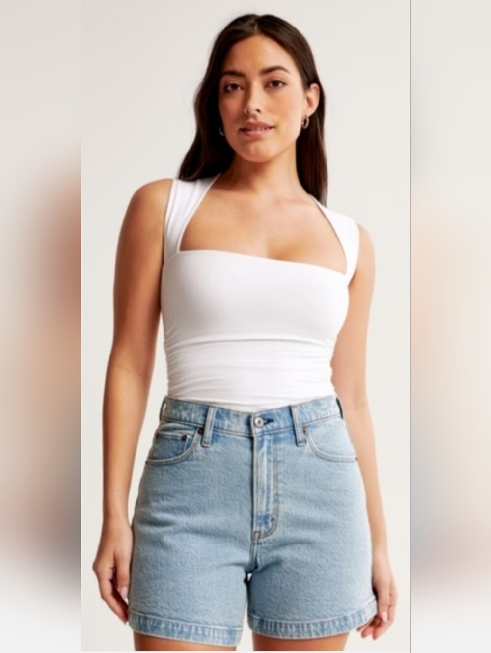 Abercrombie & Fitch SEALED! NWT! The Dad Short HR Curve Love in Light. Sz 30.
